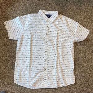 MBX PREMIUM COOOS Beige Patterned Casual Shirt Size L